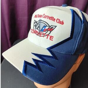 Kati SportCap Vintage Sawtooth Ball Cap Mens Mid Texas Corvette Club Logo